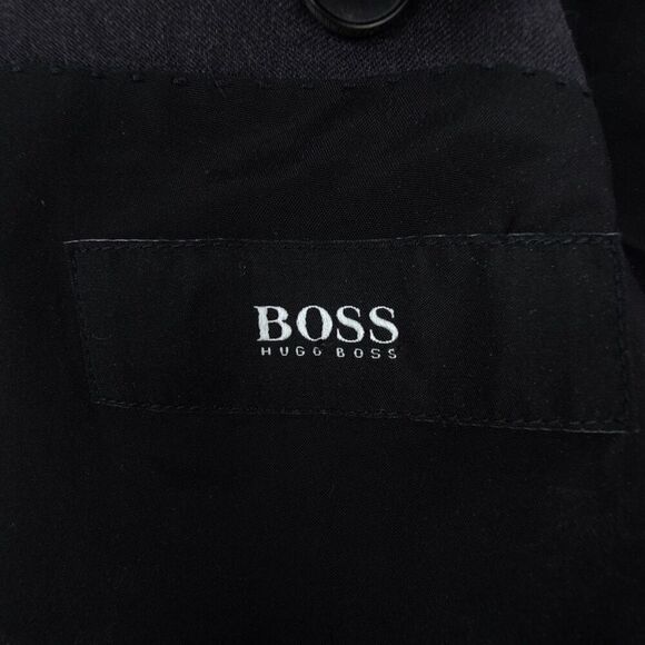 HUGO BOSS Virgin Wool Slim Fit Super 120 Stretch Tailoring Two Button Blazer 36R - Picture 8 of 12